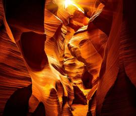 Natural Cave In Sand