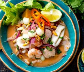 Peruvian Ceviche Citrus-Marinated Raw Fish Delight