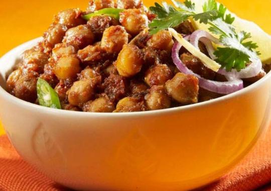 Chana Masala Spiced Chickpea Curry with Rice