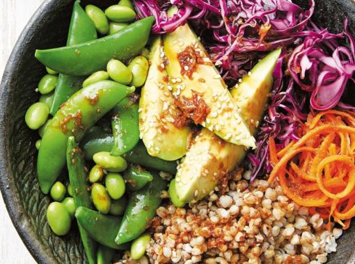 Buddha Bowl Grain, Veggie, and Legume Medley