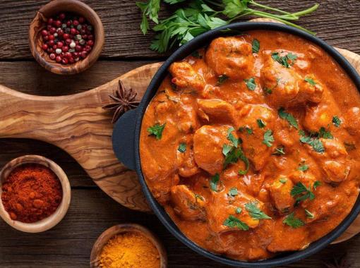 Indian Butter Chicken Rich Tomato and Spice