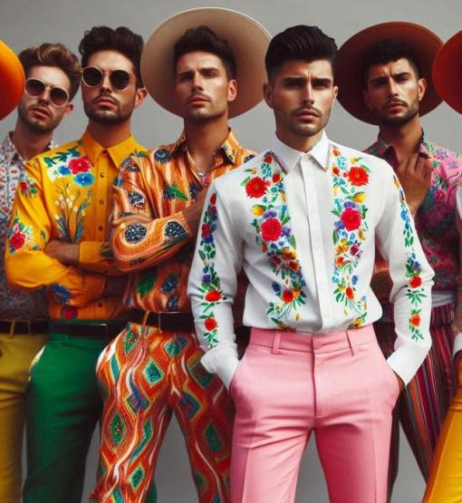 Bold Prints and Vibrant Hues: Men's Fashion Embraces Color